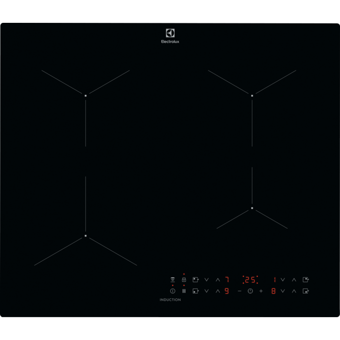 Electrolux indukcijas plīts virsma, iebūv., 60