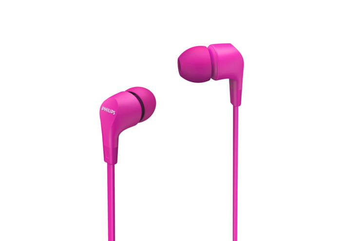 PHILIPS In-Ear austiņas, rozā (TAE1105PK/00)