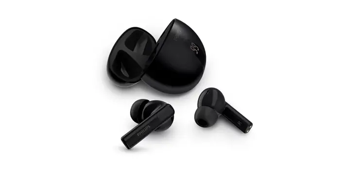 PHILIPS bezvadu austiņas, melnas (TAT2520BK/00)