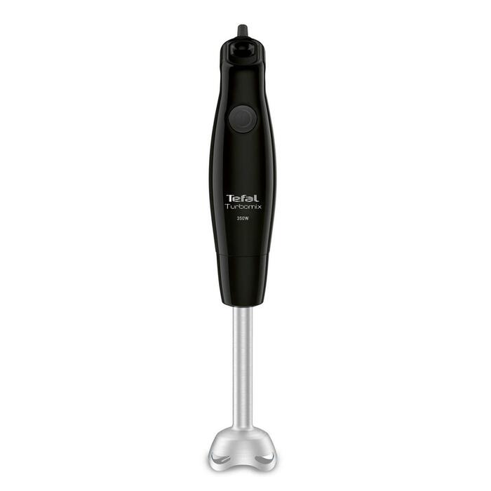 TEFAL rokas blenderis Turbomix 350W, melns/nerūsējošais