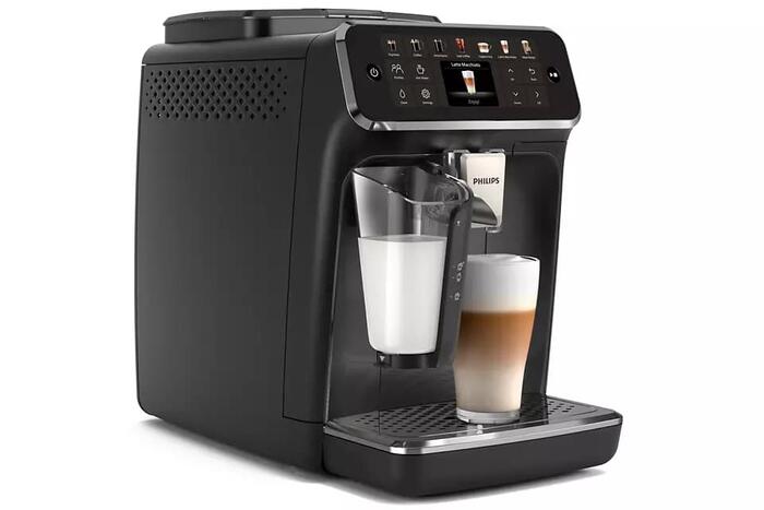 PHILIPS 4400 sērijas Pilnībā-automātisks Espresso kafijas automāts, melns (EP4441/50)