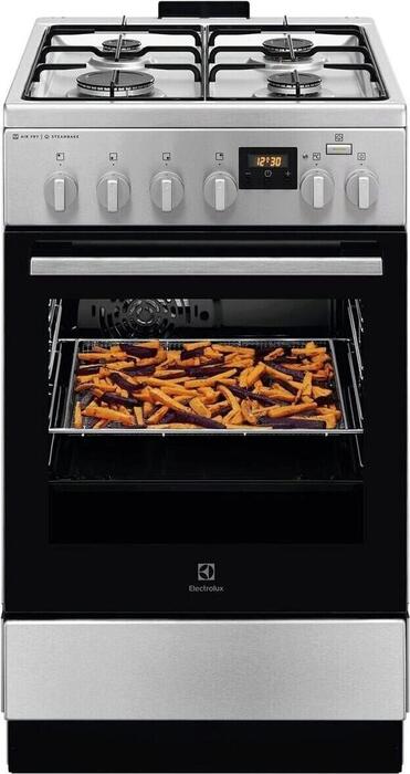 Electrolux gāzes plīts ar elektrisko cepeškrāsni