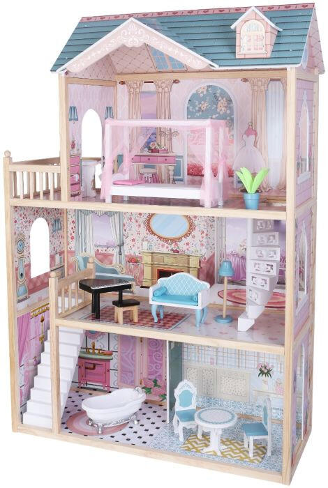 Gerardo`s Toys koka leļļu māja ar