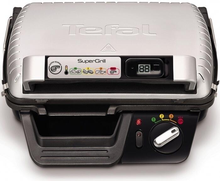 TEFAL grills Supergrill ar taimeri, 2000W, 600cm2 (GC451B12)