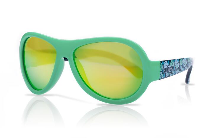 SHADEZ Designer Leaf Print Green Junior