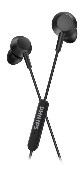 PHILIPS In-Ear austiņas ar mikrofonu (TAE5008BK/00)