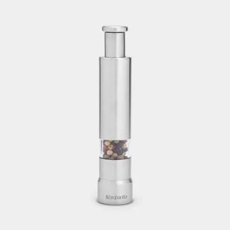 BRABANTIA Sāls/Piparu smalcināšanas k-ts, Matt steel