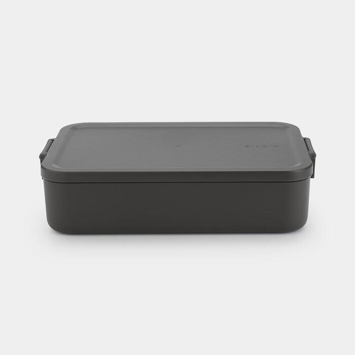 BRABANTIA Make &amp; Take pusdienu kārba, bento, dark grey (203480)