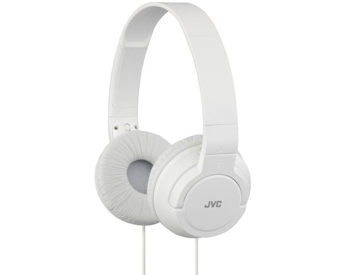 JVC austiņas ar vadu, baltas (HA-S180-W)