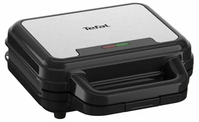 TEFAL sviestmaižu tosteris UltraCompact 3in1, melns/pelēks