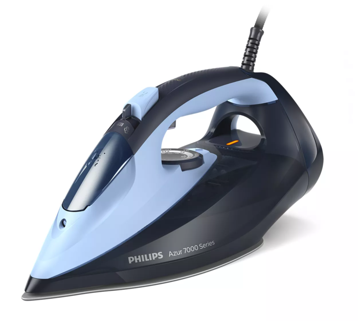 PHILIPS 7000  sērijas Tvaika gludeklis, zils