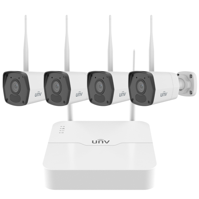 UNV 2MP 8 kanālu WiFi videonovērošanas
