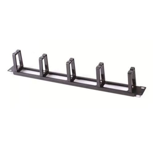 Rack 19" 1U kabeļu organizators 5