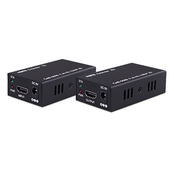 PR-HDoNET+  HDMI pagarinātājs caur CAT5e/CAT6 kabeli