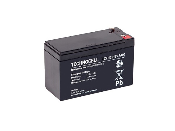 TC7-12 - 7Ah 12v akumulators (002899)