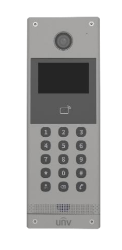 OEU-301S-HMKA  UNV Ārējais IP video domofona