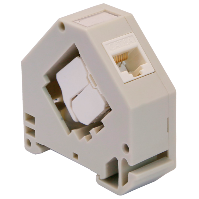 KS6A-UTP-TL180-DIN  UTP Cat6A KEYSTONE ar DIN-Rail