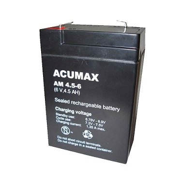 AM4.5-6  4 . 5 Ah 6v