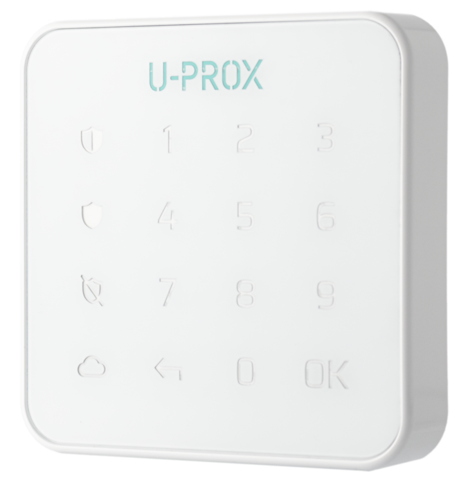 KEYPAD G1 WH U-PROX bezvadu skārienjutīga