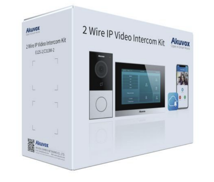 Akuvox 2-vadu video domofona komplekts KIT-202 (013311)