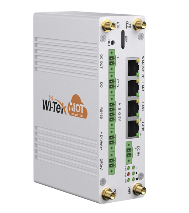 WI-IOT110 V2 ~ Индустриальный IOT 4G маршрутизатор с Dual-Nano SIM слотом RS485 (011199)