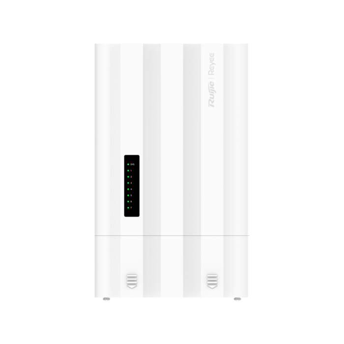 RG-ES207GS-AC-OD ~ Ārējais PoE switch komutators 4GE(PoE)+1GE(Uplink)+2GE(SFP) 60W (013376)