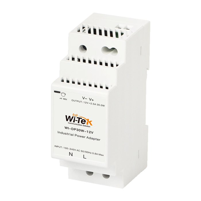 WI-DP30W-12V Barošanas bloks uz DIN sliedes