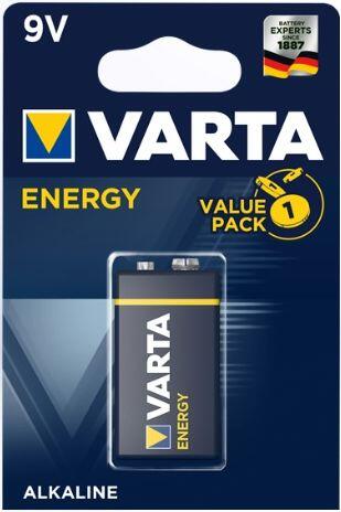 4122/1 ~ 9v батарейка VARTA Energy (012408)