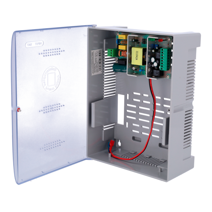 AC-12DC5A-BAT17AH-P ~ 5A 12V DC UPS barošanas bloks ar vietu akumulatoram 17Ah (012840)