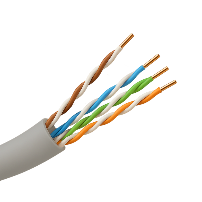 UTP5E-305-PVC-Eca CCA  Safire tīkla kabelis UTP