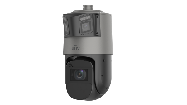 IPC98246EFW-X42-W-VH1 ~ UNV IP камера с двумя объективами 4MP/6MP моторзум 6-252мм / 2.2мм (012831)