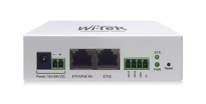 WI-IOT100 ~ Cloud IOT kontrolieris ETH1(PoE IN)+ ETH2 RS485 (013317)