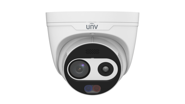 TIC3612SA-F7-4F6AC-I1 ~ UNV Тепловая IP камера с двумя спектрами 4MP/1.3MP 6мм/7мм (012370)