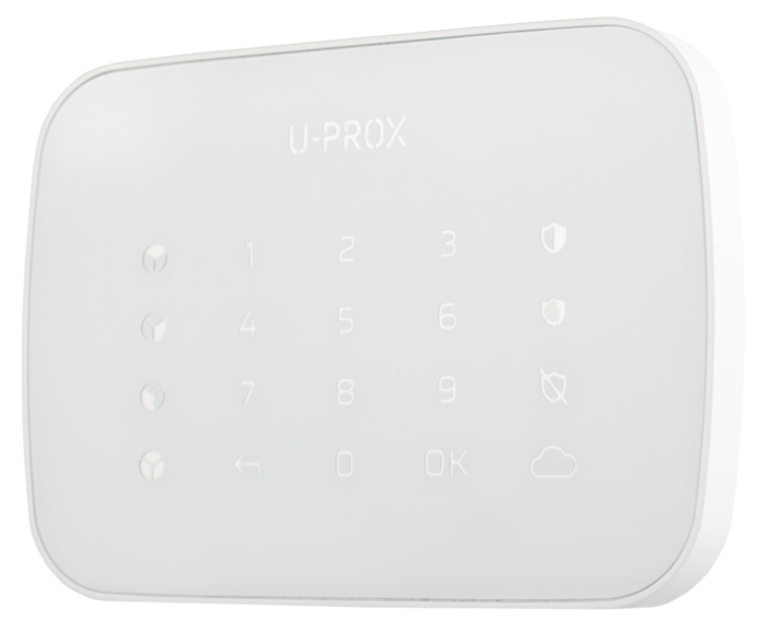 KEYPAD G4 WH U-PROX bezvadu skārienjutīga