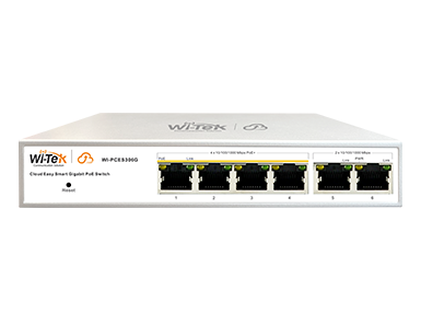 WI-PCES306G V2 ~ Gigabit pārvaldāms PoE switch komutators 4GE(PoE)+2GE(Uplink) 60W (011844)