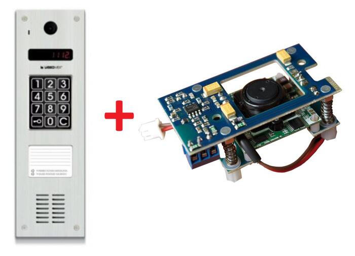CP-2533NR + KAM-3-1  Daudzabonentu audio domofona
