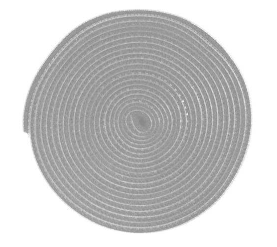 Velcro lente 12.5mm pelēka (3m)
