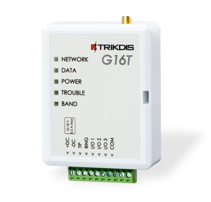 G16T  Trikdis GSM apsardzes komunikators (TIP/RING)