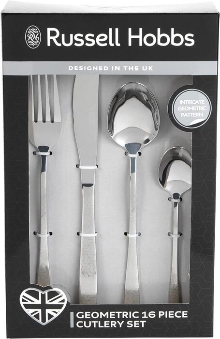 Russell Hobbs RH01519EU7 Geometric cutlery set 16pcs