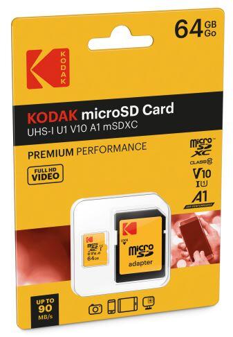 Kodak MicroSDXC 64GB UHS-I U1 V10