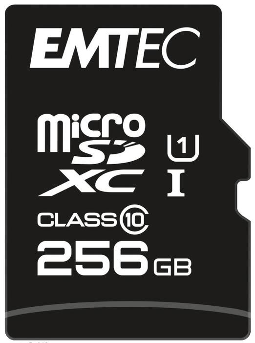 Emtec MicroSDXC 256GB UHS-I U1 EliteGold
