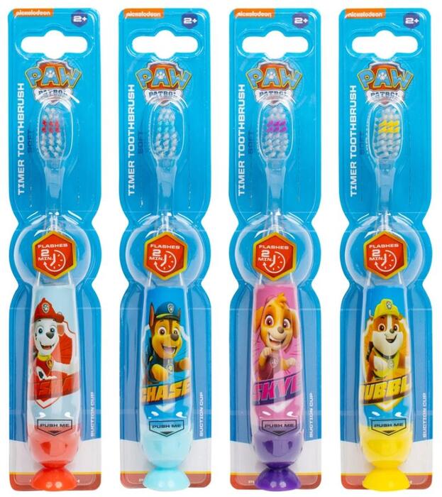 Paw Patrol Flashing Toothbrush Set with
