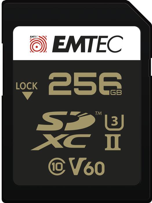 Emtec SDXC 256GB UHS-II V60 SpeedIN