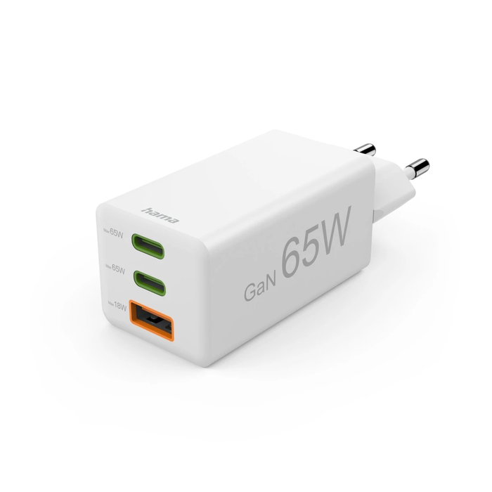 Hama 00201996 Fast Charger GaN, 2x