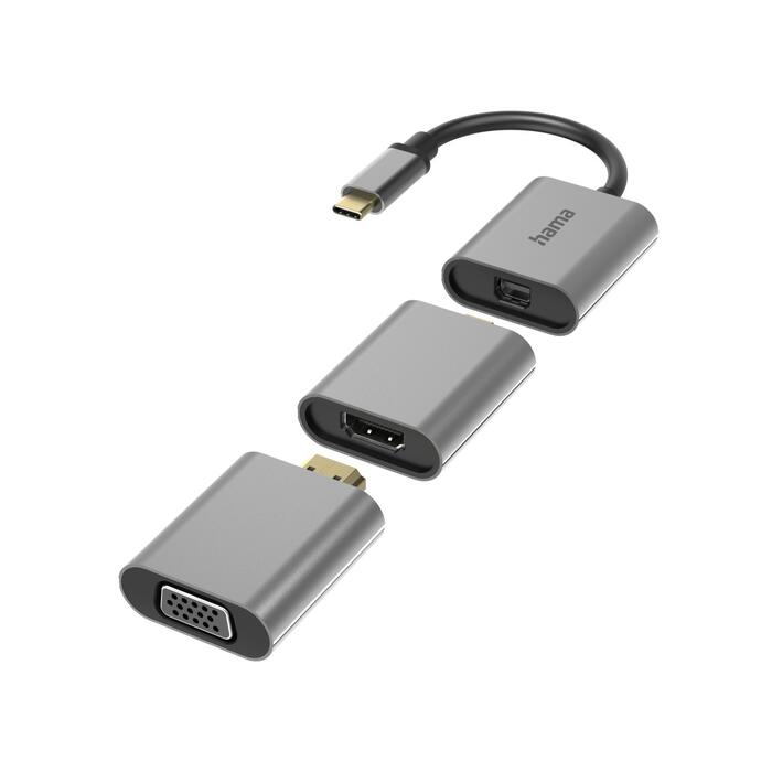 Hama 00200306 6in1 Adapter Connect2Go, USB-C