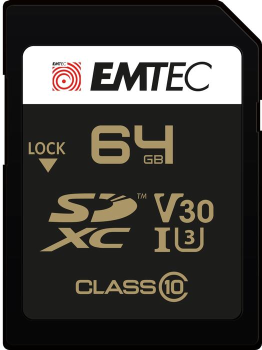 Emtec SDXC 64GB UHS-I U3 SpeedIN