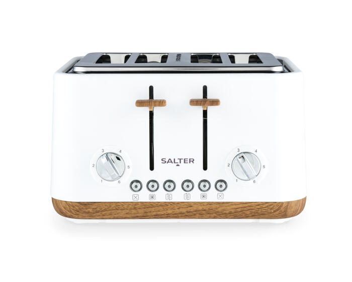 Salter EK5823WHTVDE Toronto 4-Slice Toaster
