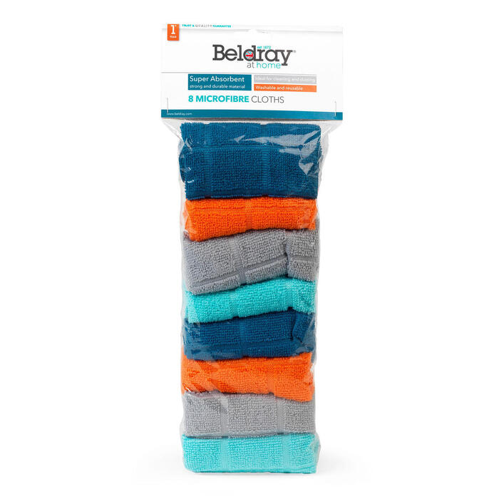 Beldray LA066374FEU7 Super Absorbent Microfibre Cloths