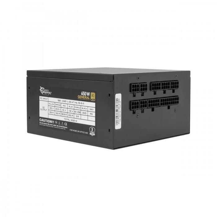 White Shark GPSU-G650M General 650W 80+