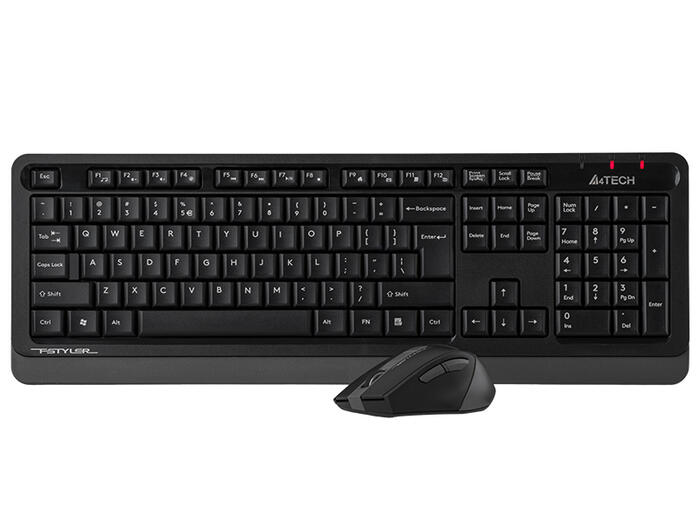 A4Tech 47478 FStyler 2,4G FG1035 RF Nano Grey Set